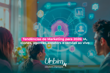 Tendências de Marketing para 2026: IA, clones, agentes, creators e vendas ao vivo
